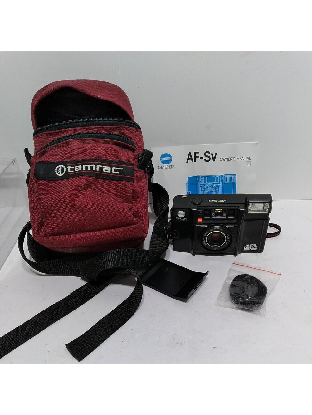 Minolta   Auto Focus  V. AF- S v used camera -Japan